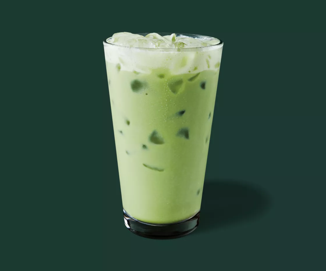 Iced Matcha Green Tea Latte