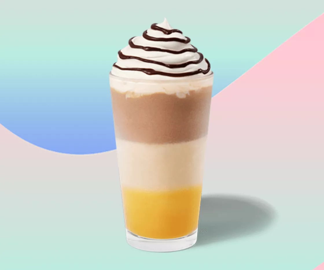 frappuccino chocolate banana