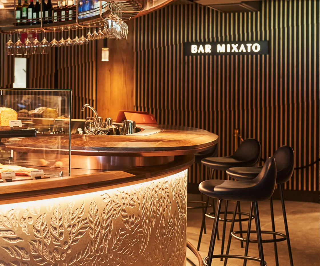 Imagen del Bar Mixato con fondo de Mixato de fondo