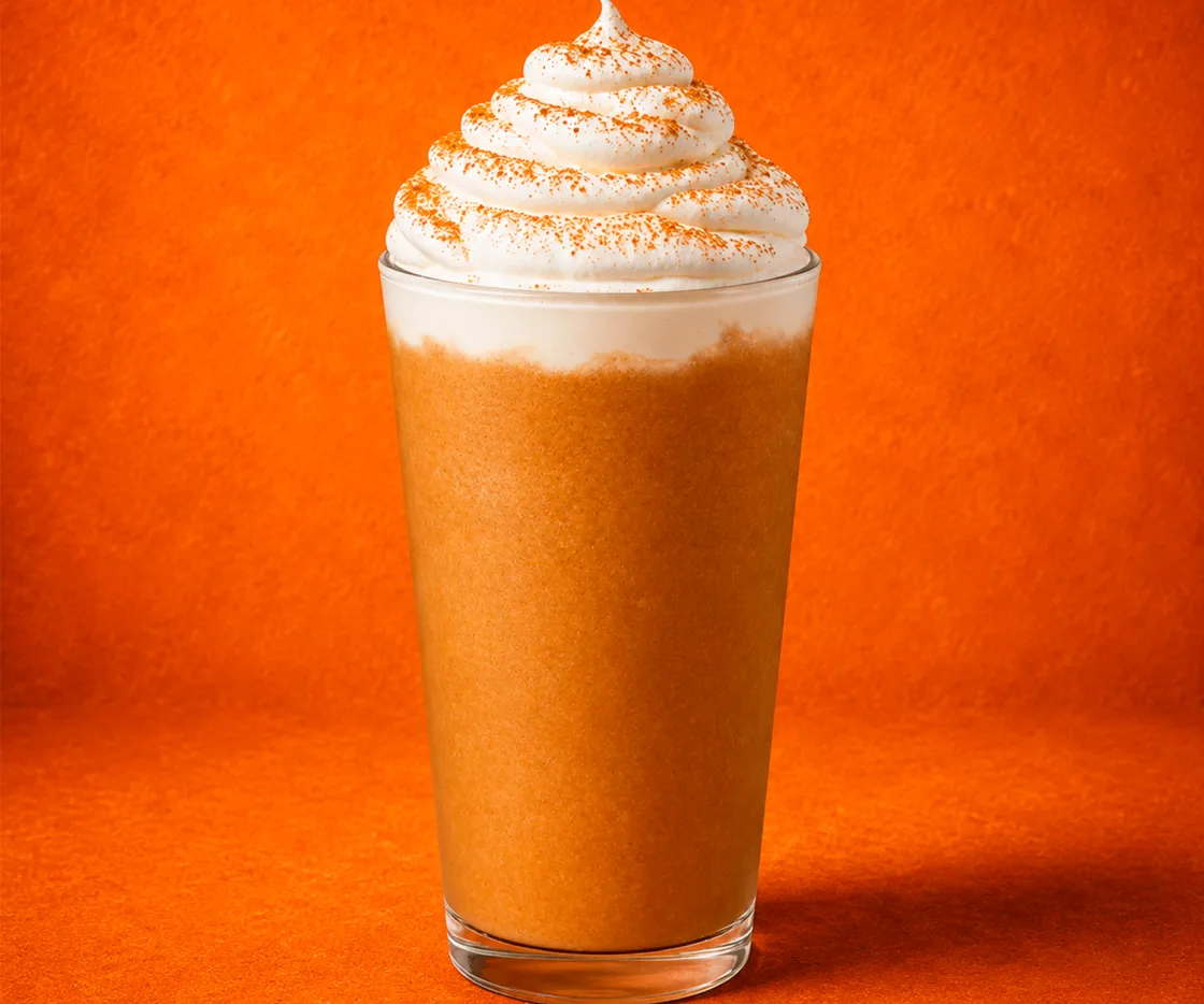 Pumpkin Spice Frappuccino (Cream & Coffee)