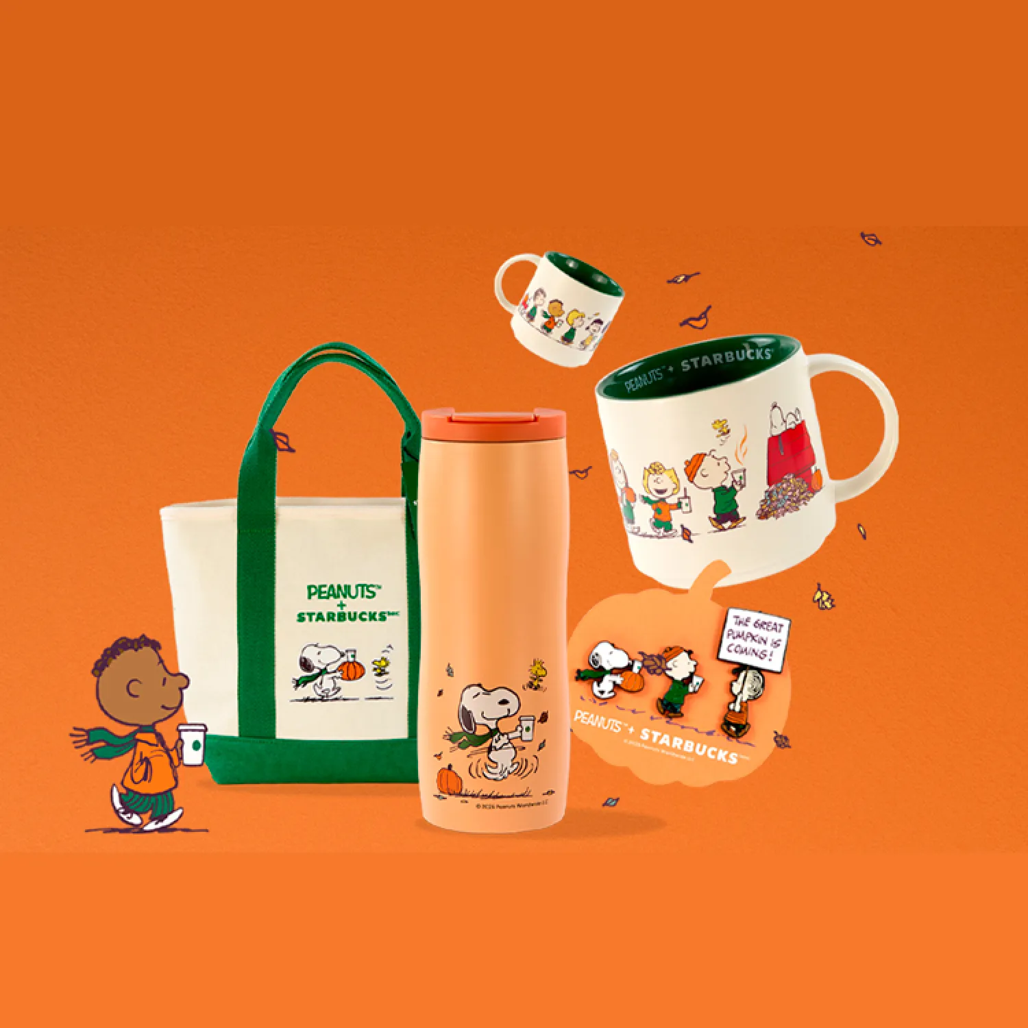 Nueva colección Peanuts™ + Starbucks®