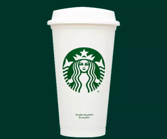 Merchandising Starbucks vaso reutilizable